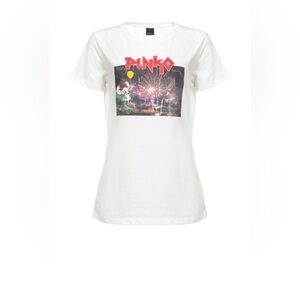 Pinko Chinese New Year of Mouse Rat tee sz small